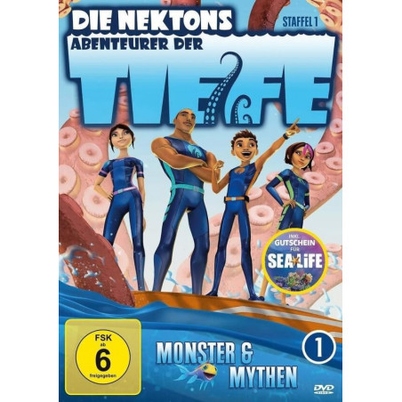 DVD - Die Nektons 1 - Abenteurer der Tiefe - Monster & Mythe