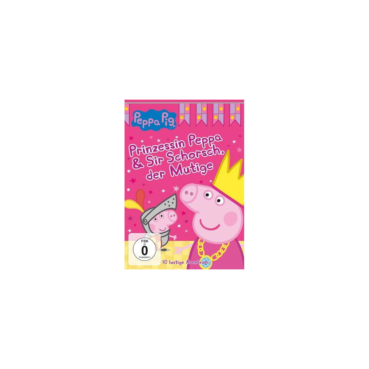 DVD - Peppa Pig - Prinzessin Peppa & Sir Schorsch d.Mutige