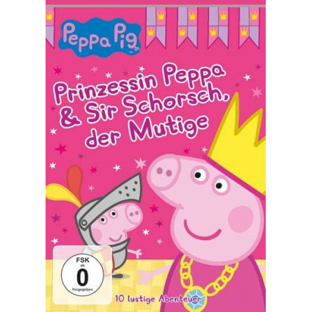 DVD - Peppa Pig - Prinzessin Peppa & Sir Schorsch d.Mutige