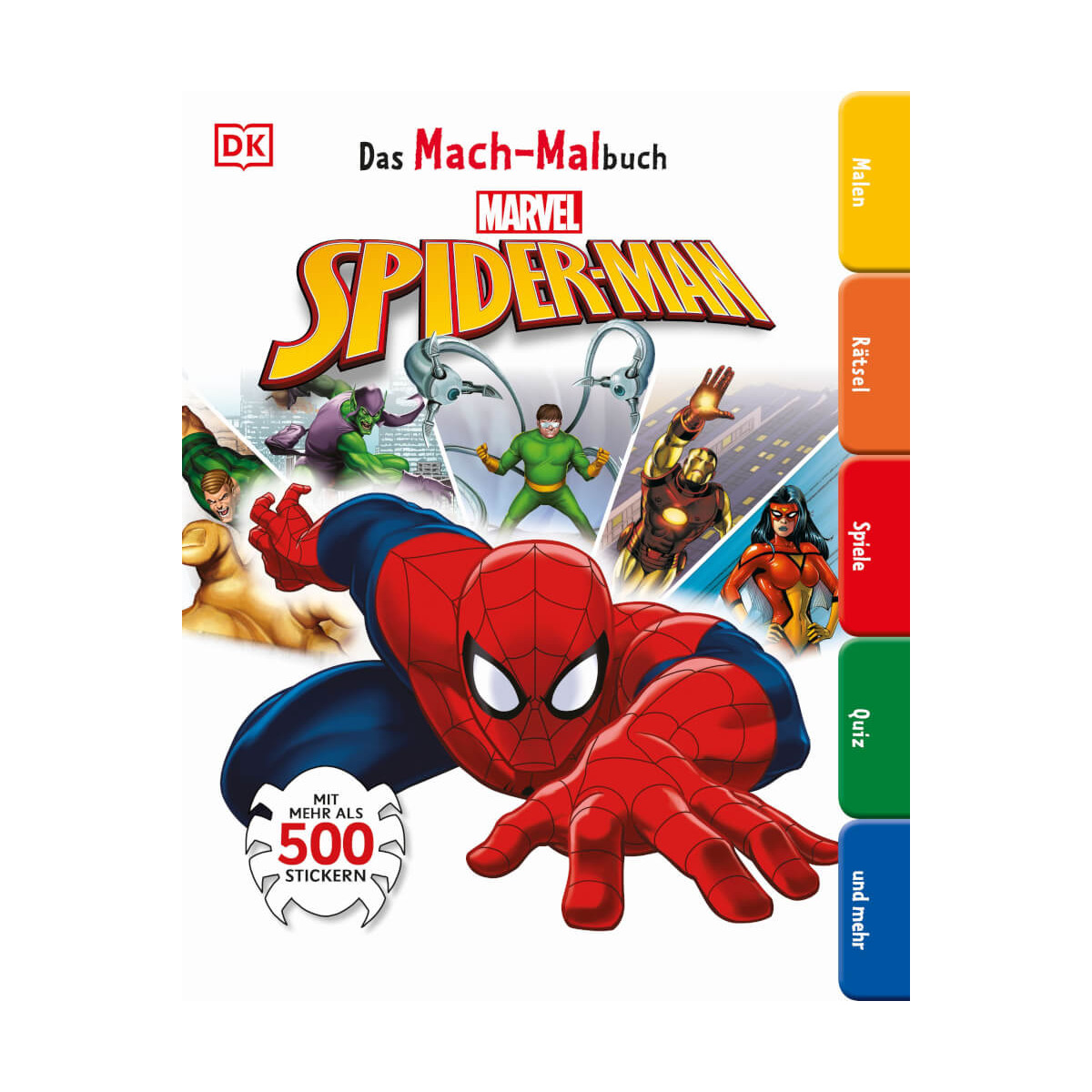 Das Mach-Malbuch Marvel Spider-Man