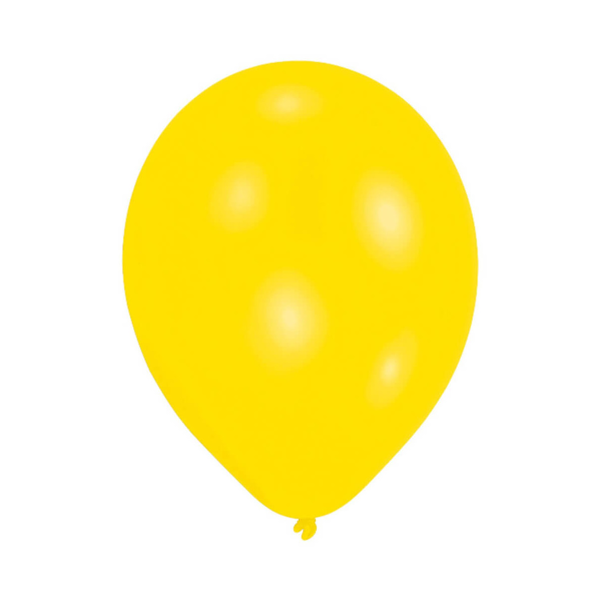 50 Latexballons Standard gelb 27,5 cm/11