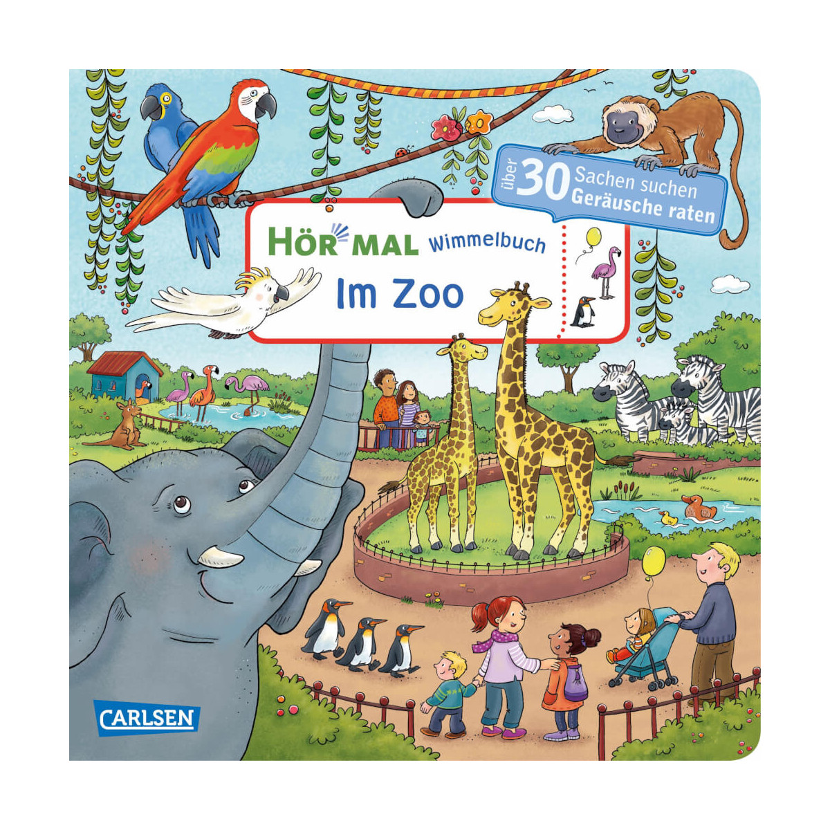 Hör mal: Wimmelbuch: Im Zoo