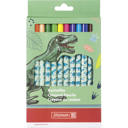 Jumbo Buntstifte 12er Pckg.Dino