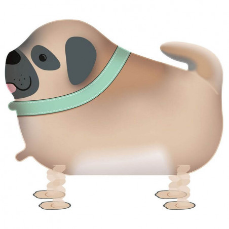 Walking Balloon Buddies Hund Folienballon 59 cm x 42 cm Walking Balloon Buddies Hund Folienballon 59 cm x 42 cm