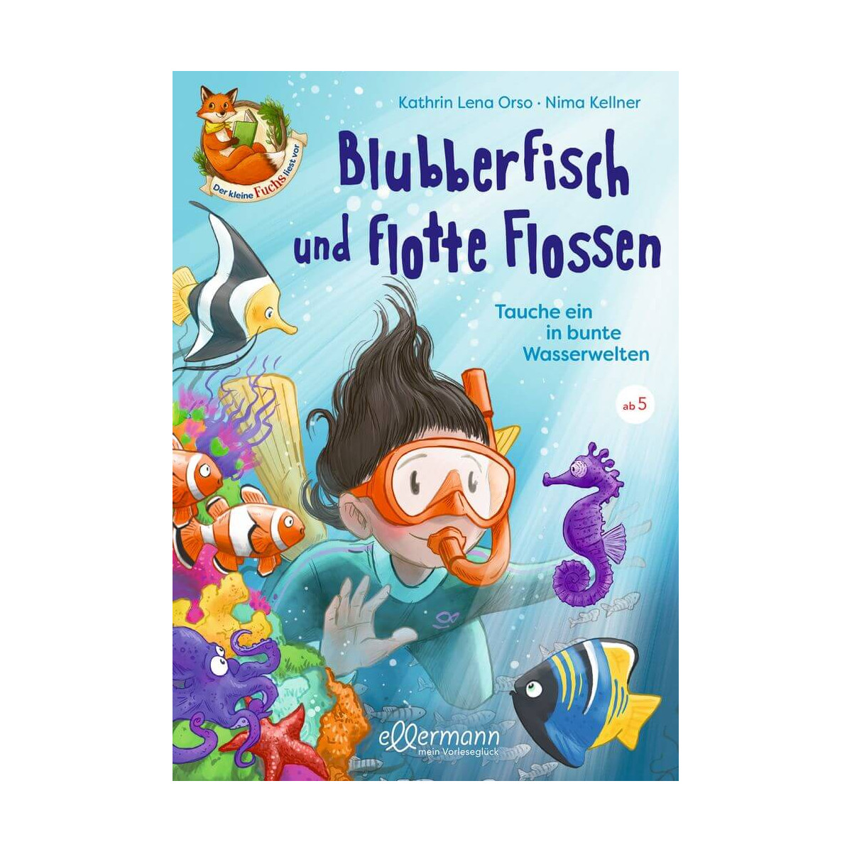 Blubberfisch und flotte Flossen. Tauche ein in bunte Wasserwelten