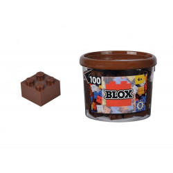 Blox 100 braune 4er Steine in Dose