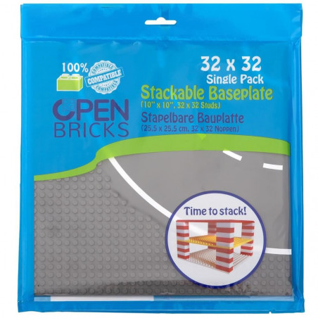 Open Bricks Streetplate 32x32         curve grey (1)