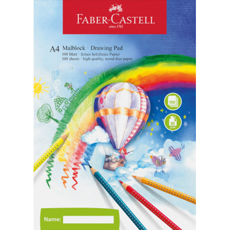 Faber Castell Malblock A4 100 Bl.