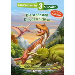Lesenlernen in 3 Schritten - Dinogeschichten