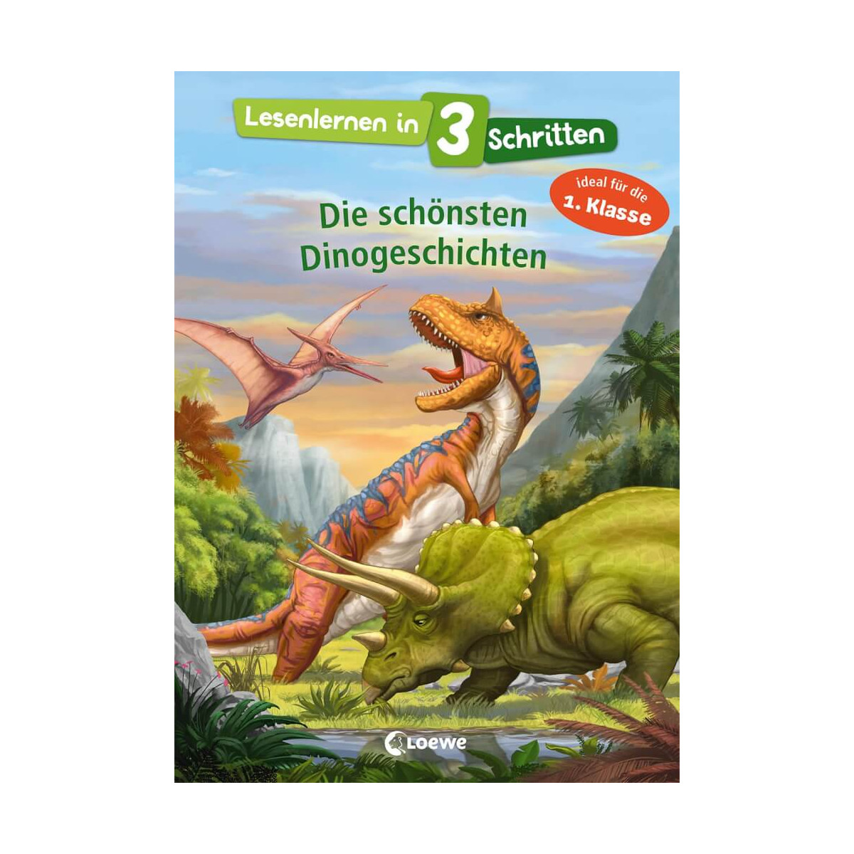 Lesenlernen in 3 Schritten - Dinogeschichten