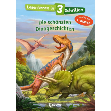 Lesenlernen in 3 Schritten - Dinogeschichten