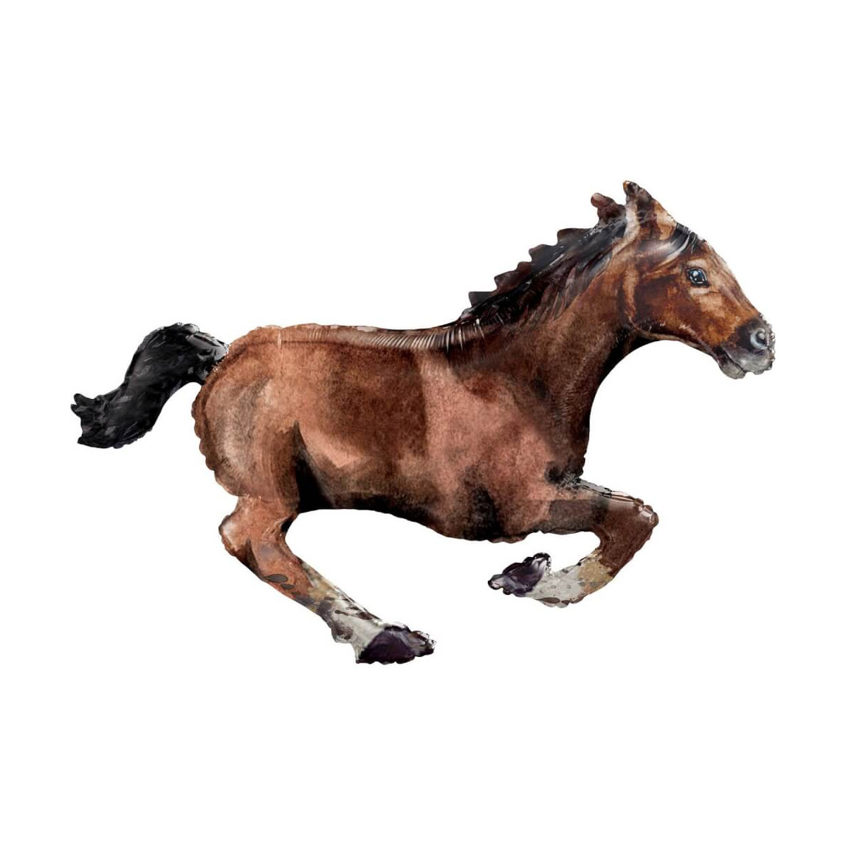 SuperShape Galloping Horse Folienballon P35 verpackt 101cm x