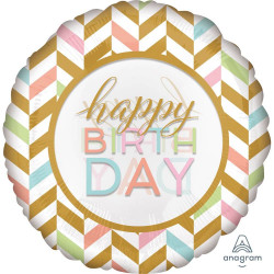 Jumbo Pastel Celebration Folienballon  , P40, verpackt, 71