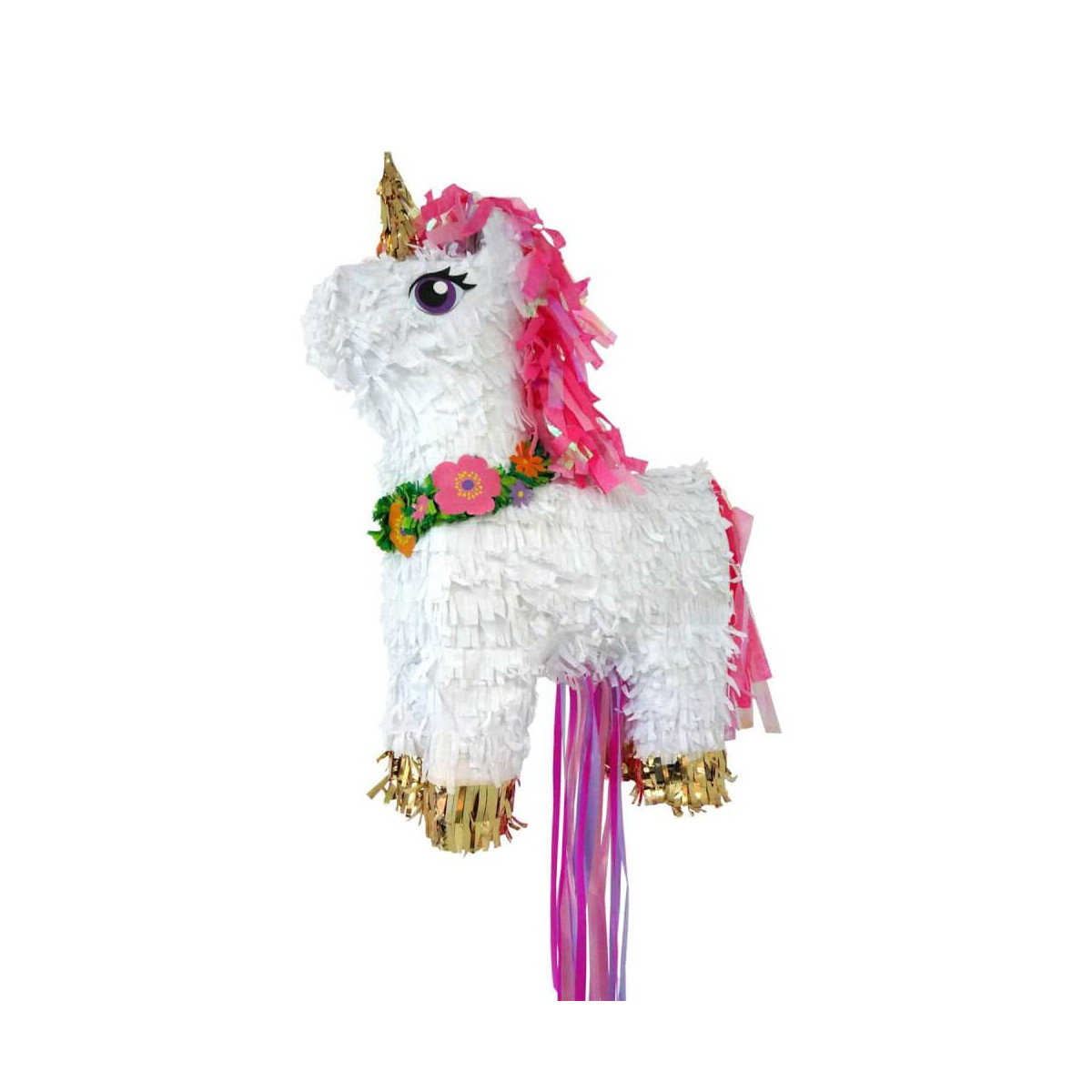 Pull-Pinata Magical Unicorn Papier / Folie 33,5 x 50,5 x 12,