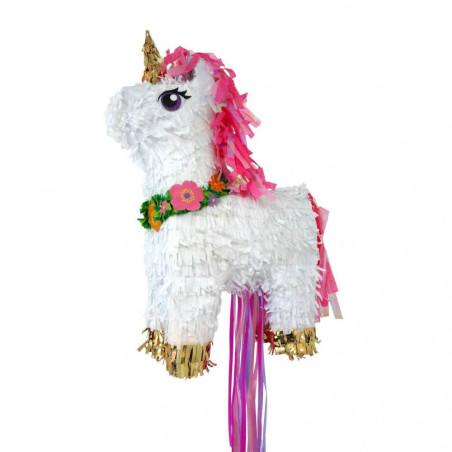 Pull-Pinata Magical Unicorn Papier / Folie 33,5 x 50,5 x 12,