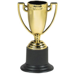 6 Pokale Plastik 10 cm