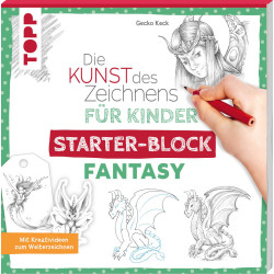 Die Kunst des Zeichnens für Kinder Starter-Block - Fantasy