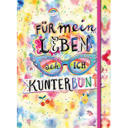 Notizbuch. Emma Flint - Für mein Leben seh ich kunterbunt