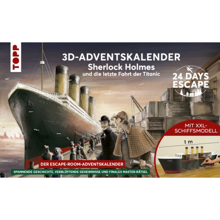 24 DAYS ESCAPE 3D-Adventskalender - Sherlock Holmes und die