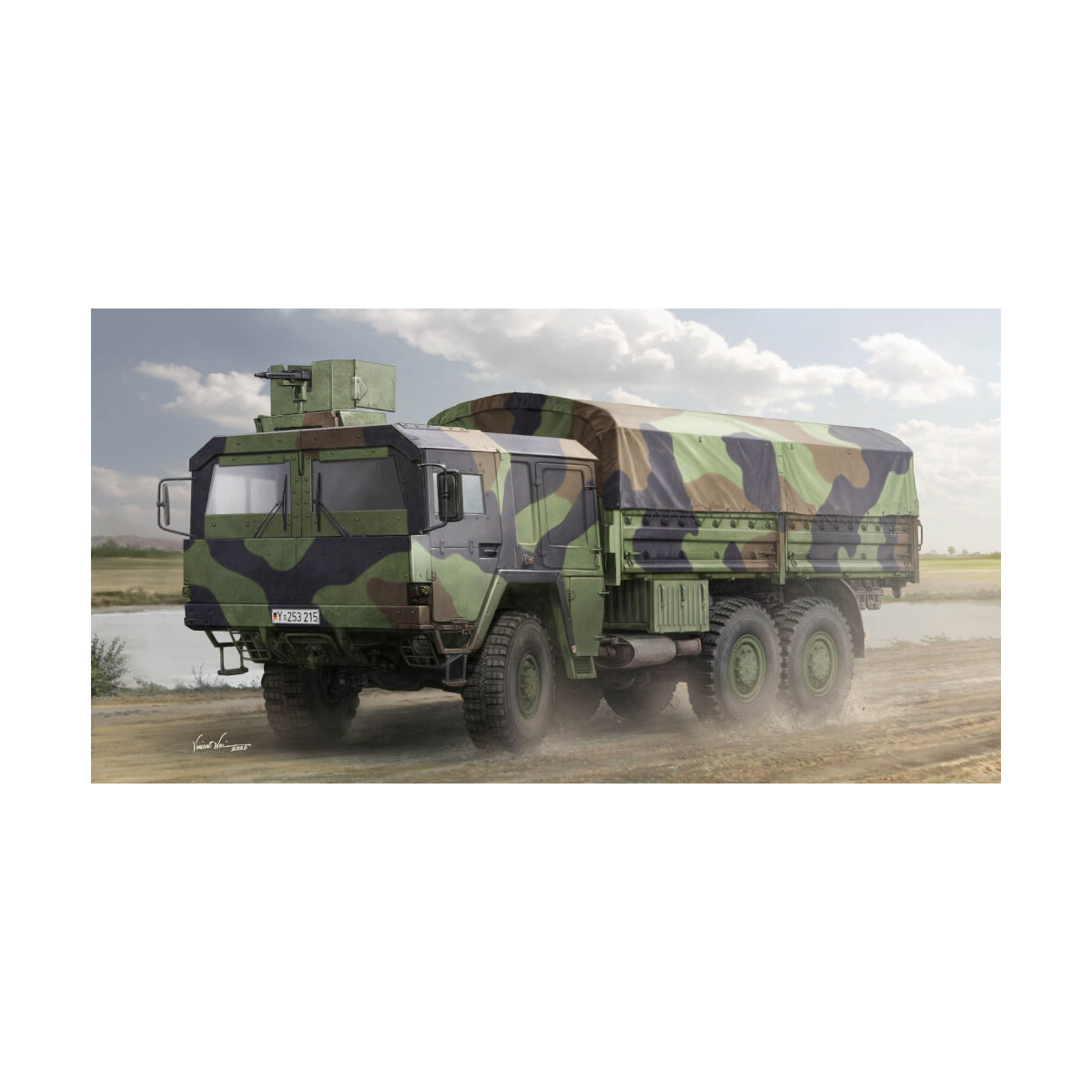 1/35 LKW MAN 7 Tonnen mil gl