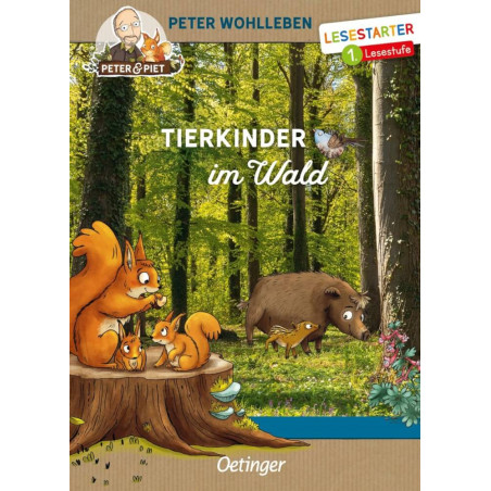 Tierkinder im Wald