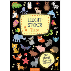 Leucht-Sticker: Tiere
