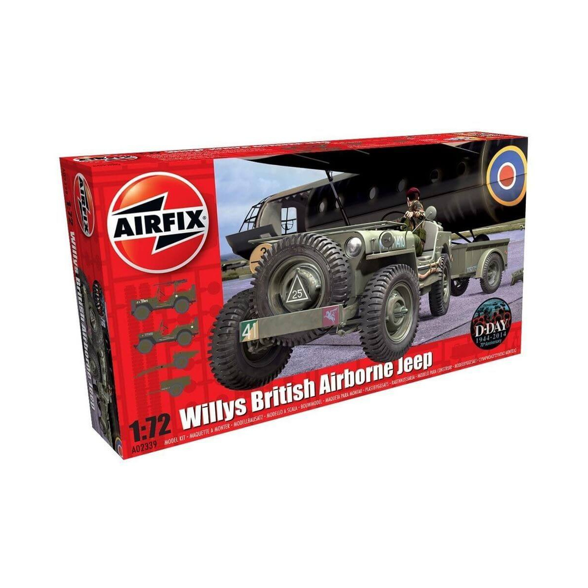 1/72 Willys Jeep Trailer & Ho