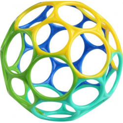 Greifling Oball 10cm blau grün