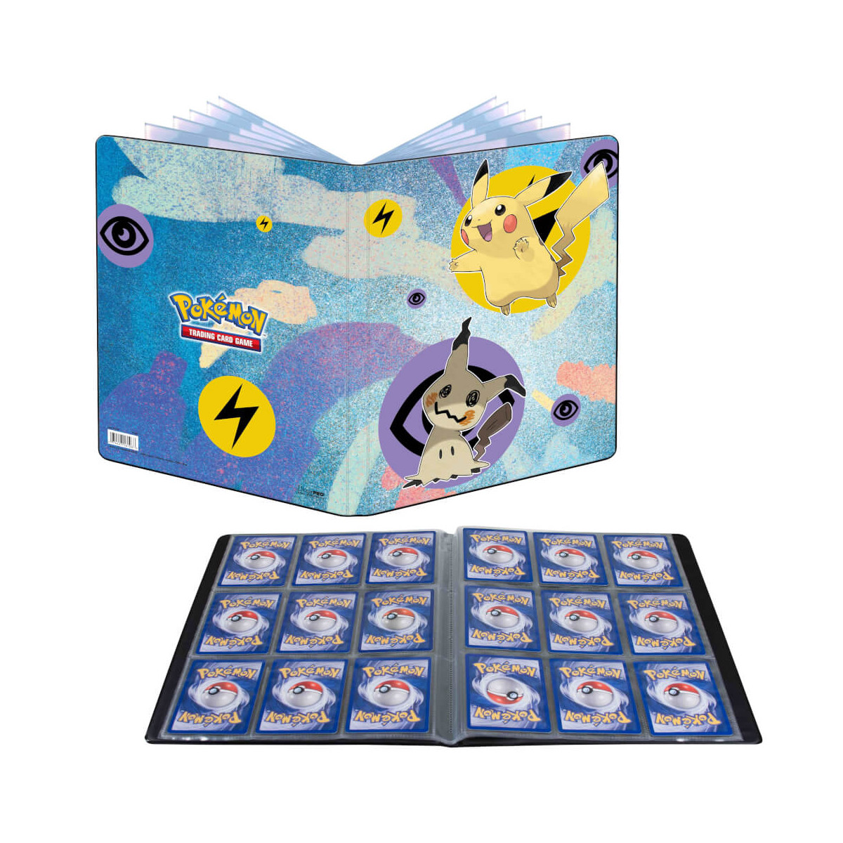 UltraPro - Pokémon - Pikachu & Mimikyu 9-Pocket Portfolio