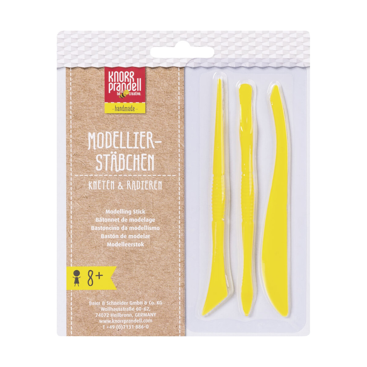 Modellierstäbchen Kneten & Radieren