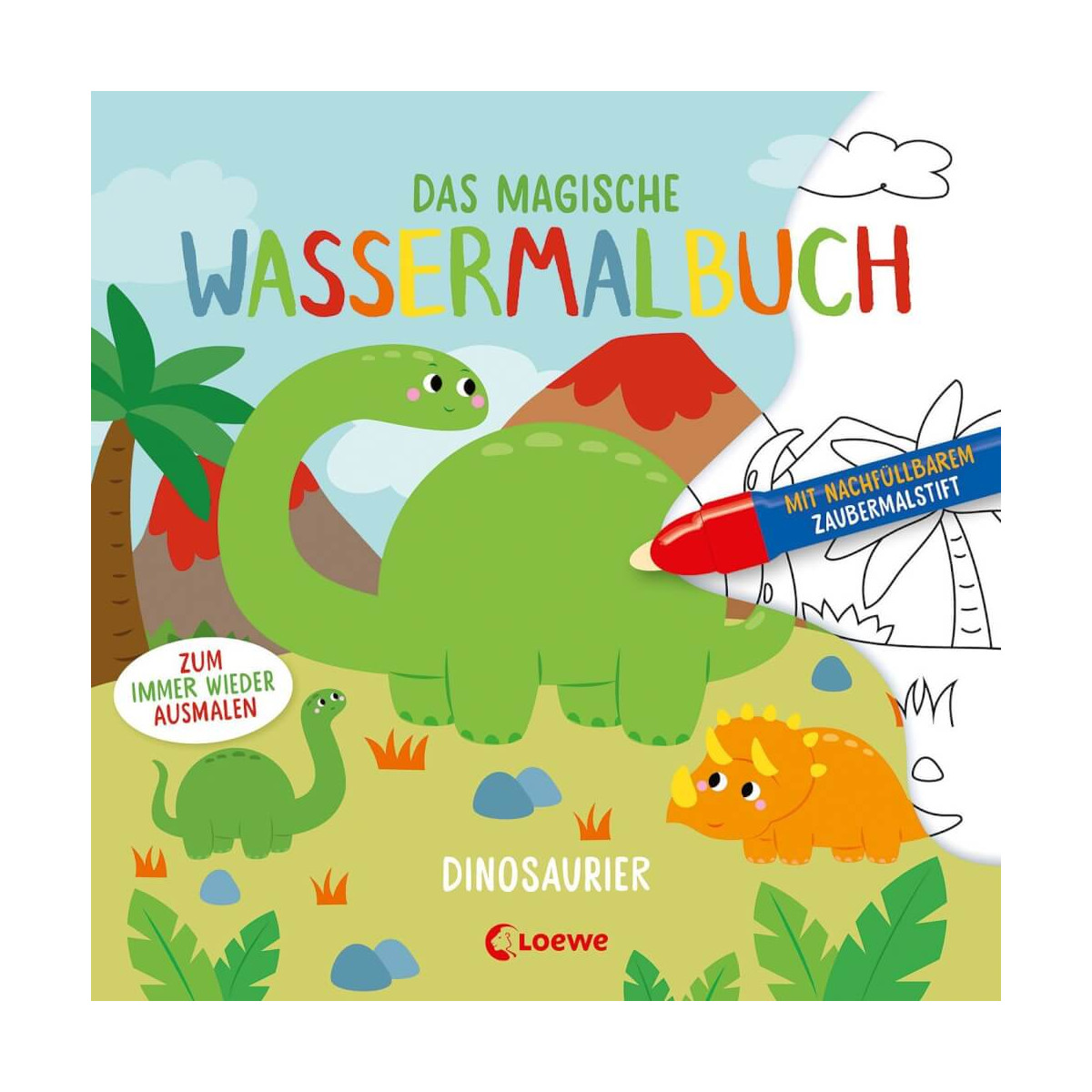 Das magische Wassermalbuch -