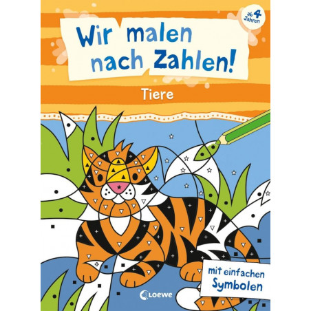 Wir malen nach Zahlen! - Tie