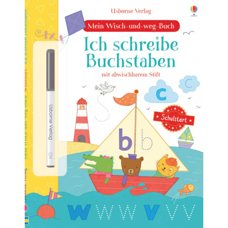 Mein Wisch-und-weg-Buch Schulstart: Ich schreibe Buchstaben