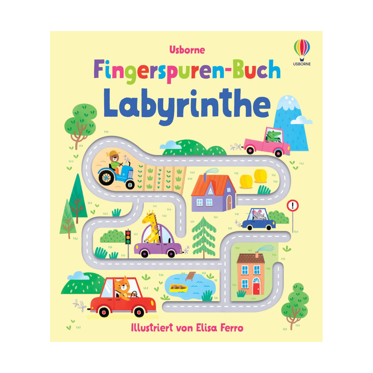 Fingerspuren-Buch: Labyrinthe