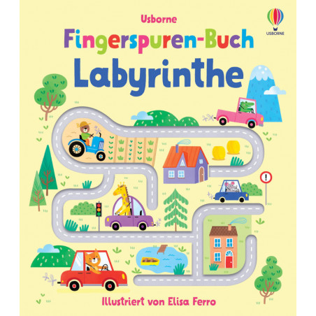 Fingerspuren-Buch: Labyrinthe