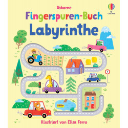 Fingerspuren-Buch: Labyrinthe