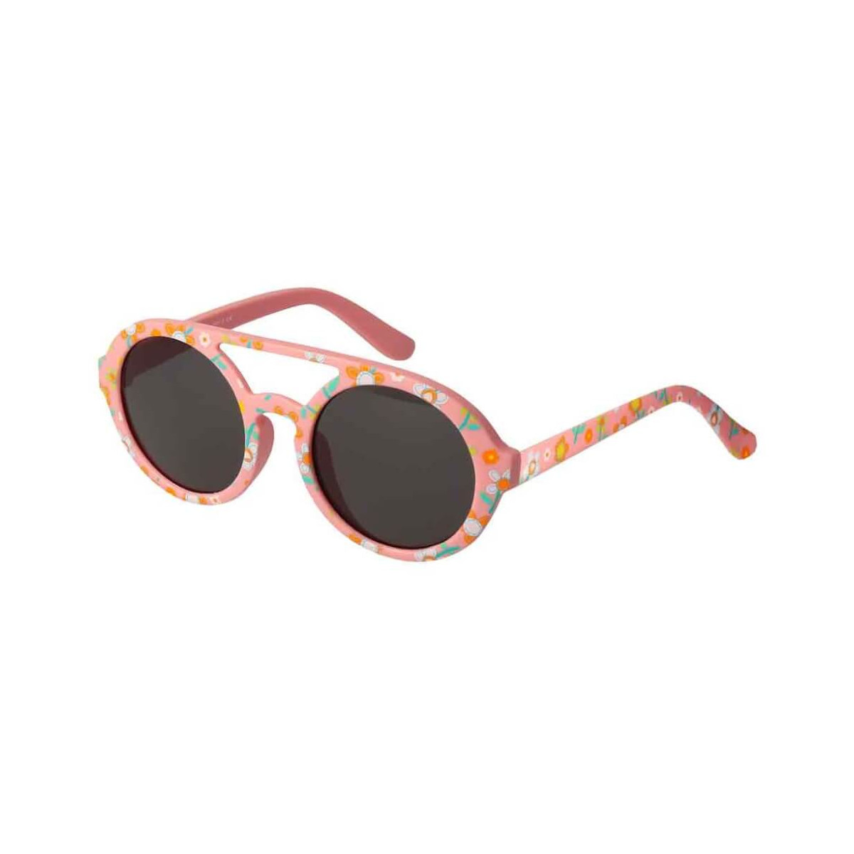 Sonnenbrille FL Blumen apricot (2)