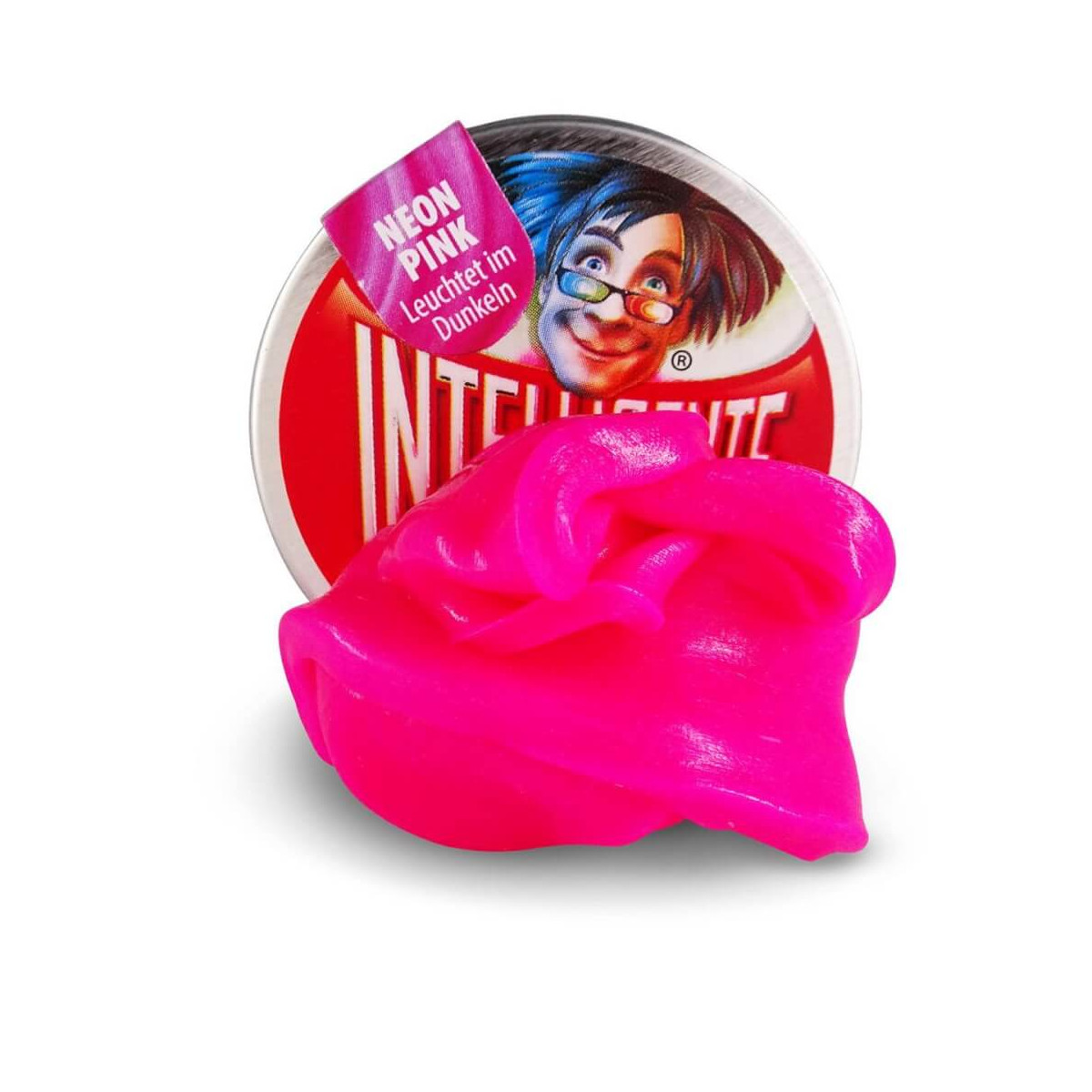 Klein Neon Pink - Leuchtet im Dunkeln