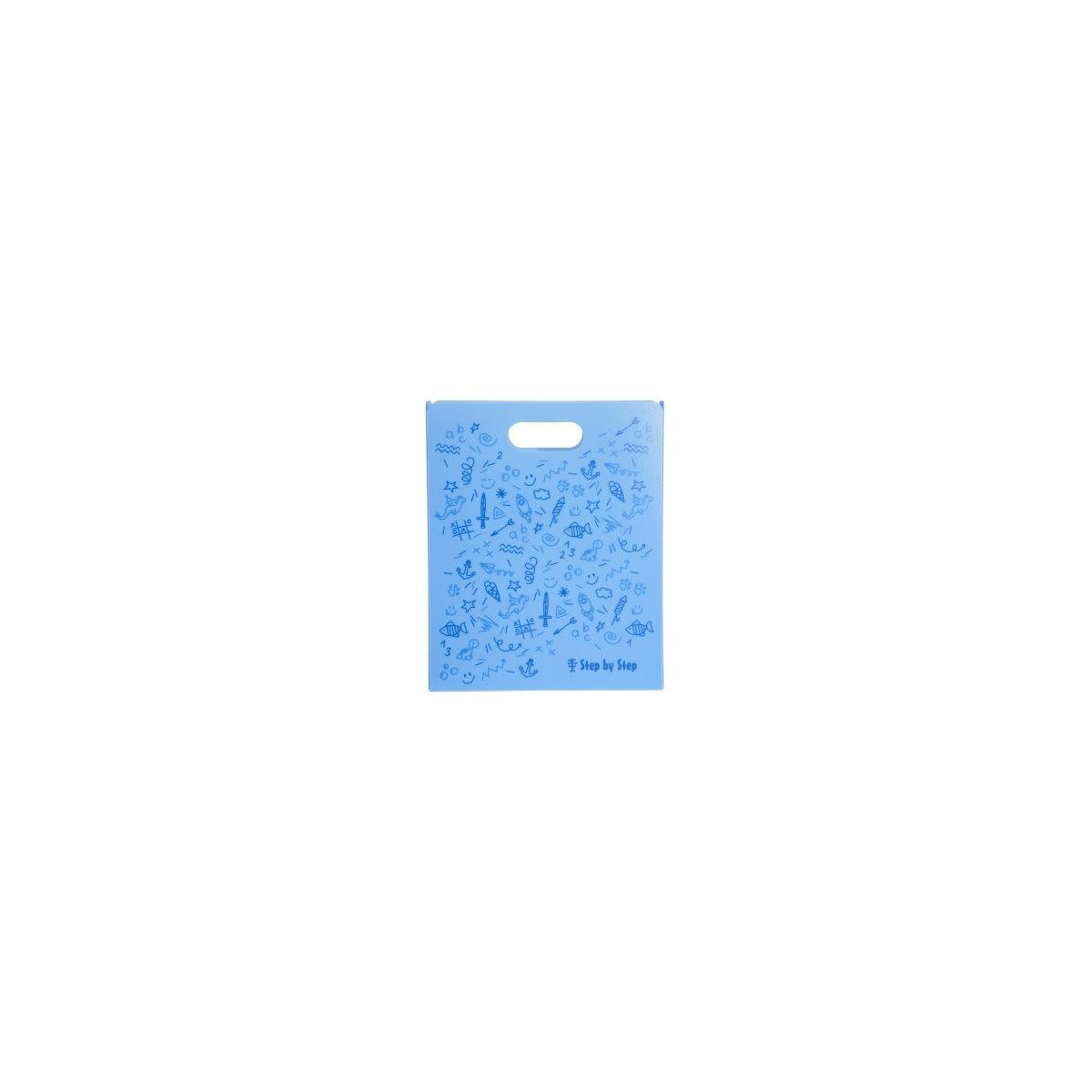 Heftbox mit Tragegriff, Blau