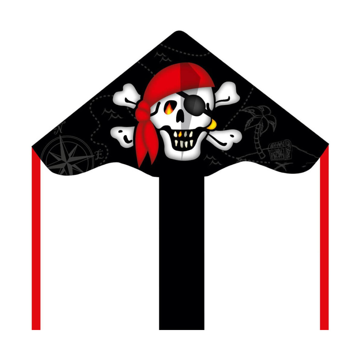 Ecoline: Kinderdrachen Simple Jolly Roger