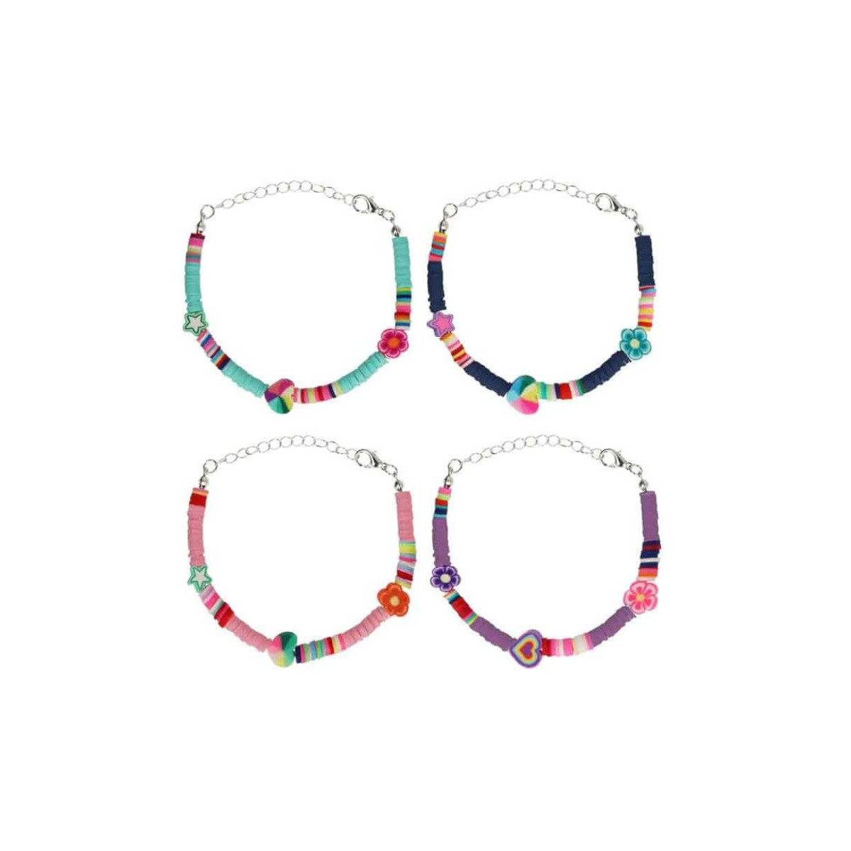 Armband Perlen bunt 4 Farben (6)