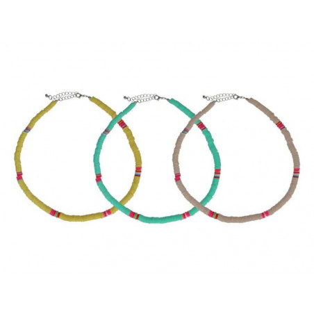 Kette Perlen bunt 4 Farben (6)
