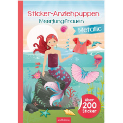 Sticker-Anzieh.: Meerjungfr.