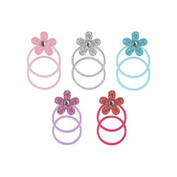 Haargummi Set Blume 10tlg (4)