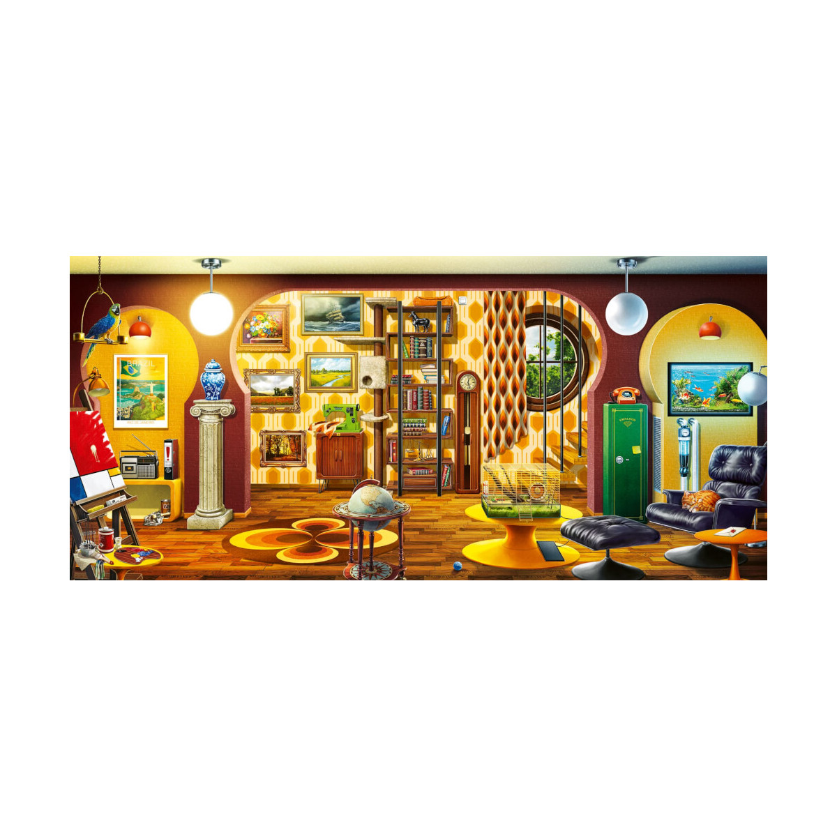 Ravensburger - Puzzle X Crime Kids: Die geraubte Zeit, 264 Teile