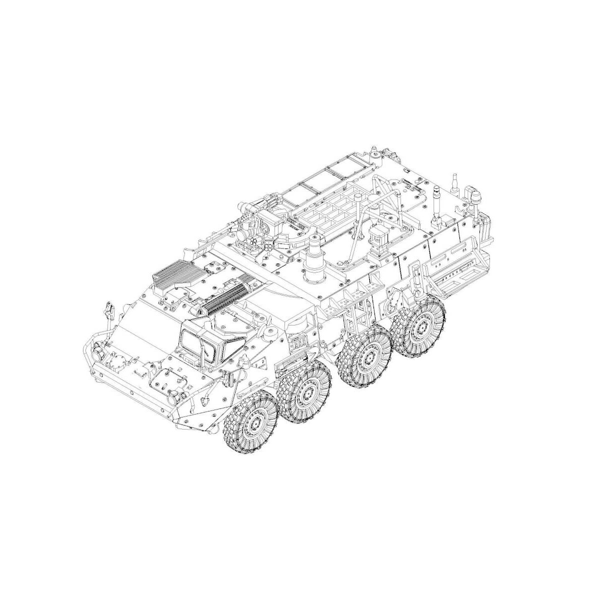 1/72 M1135 Stryker NBC RV