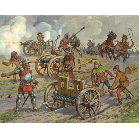 1/72 mittelalterliche Feld-Pu
