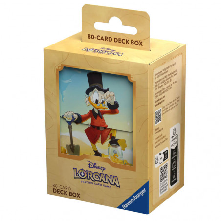 Disney Lorcana: Die Tintenlande - Deck Box Dagobert Duck