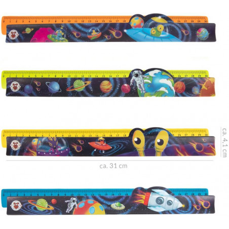 SPACE Snap-It Lineale 30cm, 4