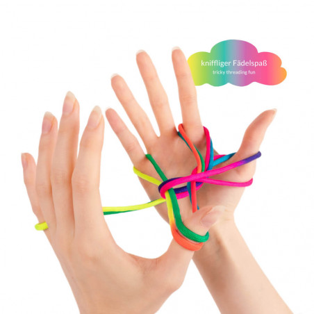 DL Regenbogen Finger-Fadenspi